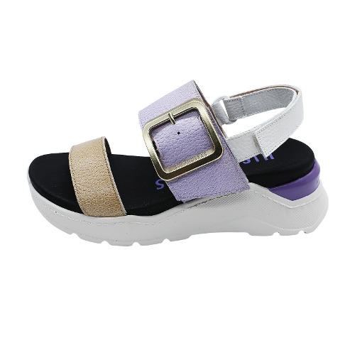 W Gladiator Sandals (Lavender/White)