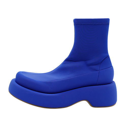 W Socks High-Top Boots (Blue)
